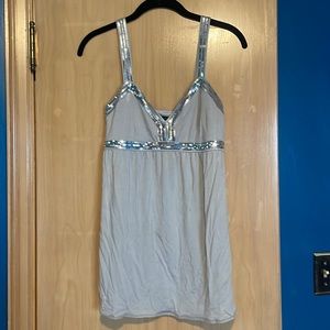 Strappy Sequin Top from Express - sz M